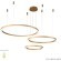 Люстра Crystal Lux FORTUNA SP158W LED D400+600+800 GOLD 1810/303