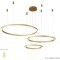 Люстра Crystal Lux FORTUNA SP158W LED D400+600+800 GOLD 1810/303
