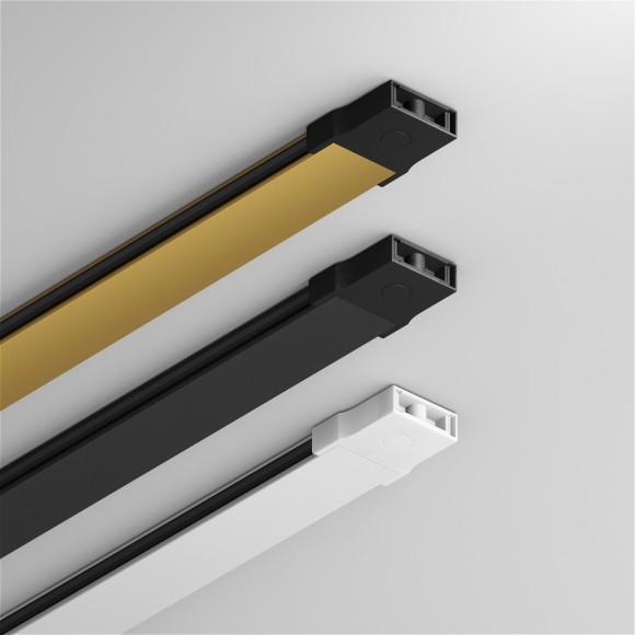 Плоский магнитный 1м шинопровод толщиной 6.7мм Denkirs AIR TR5201-BK