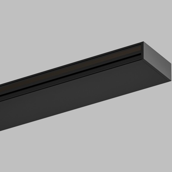 Плоский магнитный 1м шинопровод толщиной 6.7мм Denkirs AIR TR5201-BK