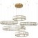 10135/5 Gold Подвесной светильник LOFT IT Crystal ring 10135/5 Gold Подвесной светильник LOFT IT Crystal ring