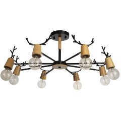 10024/8 Black Люстра на штанге LOFT IT Sven 10024/8 Black Люстра на штанге LOFT IT Sven