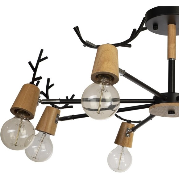 10024/8 Black Люстра на штанге LOFT IT Sven