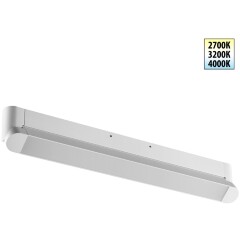 359802 OVER NT25 400 белый Светильник накладной с перекл. цв. температуры IP20 LED 24W 180-265V 2700К/3200К/4000К ITER