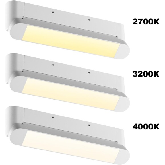 359802 OVER NT25 400 белый Светильник накладной с перекл. цв. температуры IP20 LED 24W 180-265V 2700К/3200К/4000К ITER