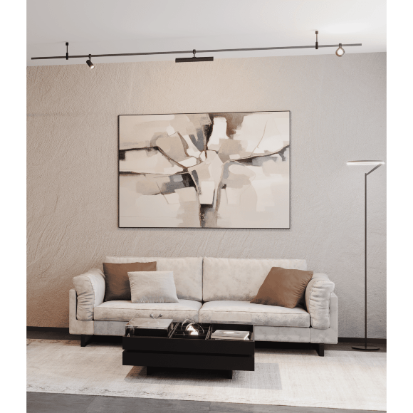 Шинопровод магнитный Crystal Lux CLT 0.117 01 L2000 BL 1407/036