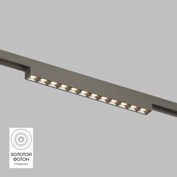 DK5771-DN Трековый магнитный светодиодный светильник Denkirs Shine 48V CRI90+ 3000К 790Лм 24° 10Вт DK5771-DN Трековый магнитный светодиодный светильник Denkirs Shine 48V CRI90+ 3000К 790Лм 24° 10Вт