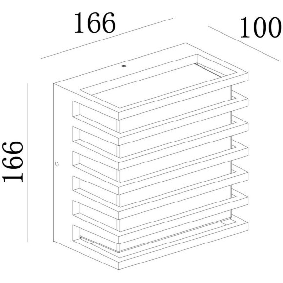 Уличный настенный светильник Maytoni O020WL-L10B4K Downing Street IP65 светодиодный LED 10W