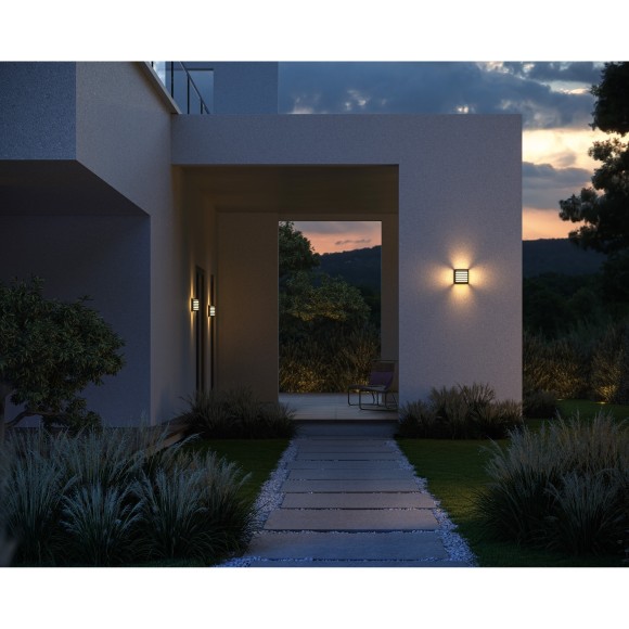 Уличный настенный светильник Maytoni O020WL-L10B4K Downing Street IP65 светодиодный LED 10W