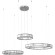 10135/3 Chrome Подвесной светильник LOFT IT Crystal ring