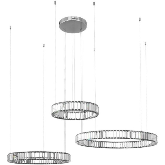 10135/3 Chrome Подвесной светильник LOFT IT Crystal ring