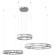 10135/3 Chrome Подвесной светильник LOFT IT Crystal ring