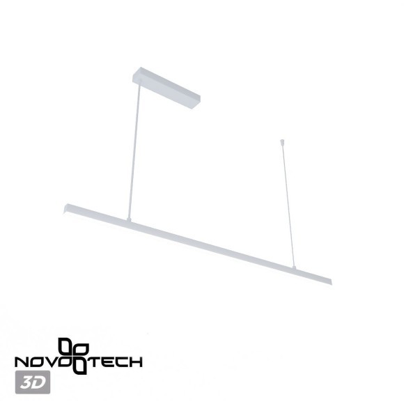 Светильник подвесной диммируемый со сменой цветовой температуры (пульт ДУ/прилож. Smart Life) IP20 LED 48W 3000-6000К Novotech SOTTO 359441