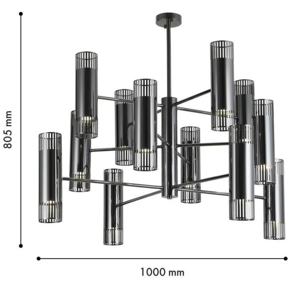 Потолочная люстра Farol 4481-24P Потолочная люстра Farol 4481-24P
