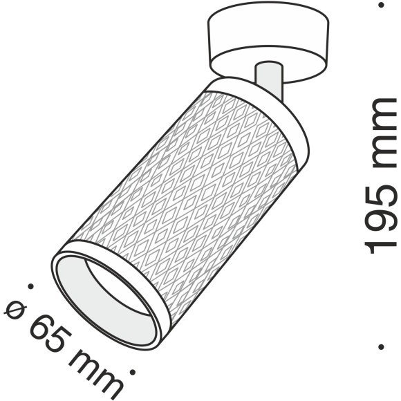Накладной потолочный светильник Maytoni C034CL-01G Focus Design под лампу 1xGU10 50W