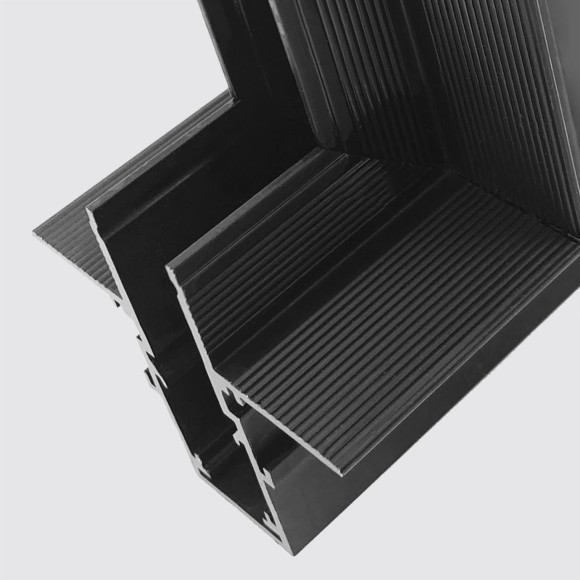 Соединитель с потолка на стену для шинопровода в ГКЛ 12мм Favourite Logica 1012-CU-001