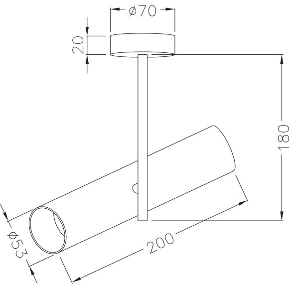 Спот настенный Maytoni C020CL-01W Elti под лампу 1xGU10 50W Спот настенный Maytoni C020CL-01W Elti под лампу 1xGU10 50W