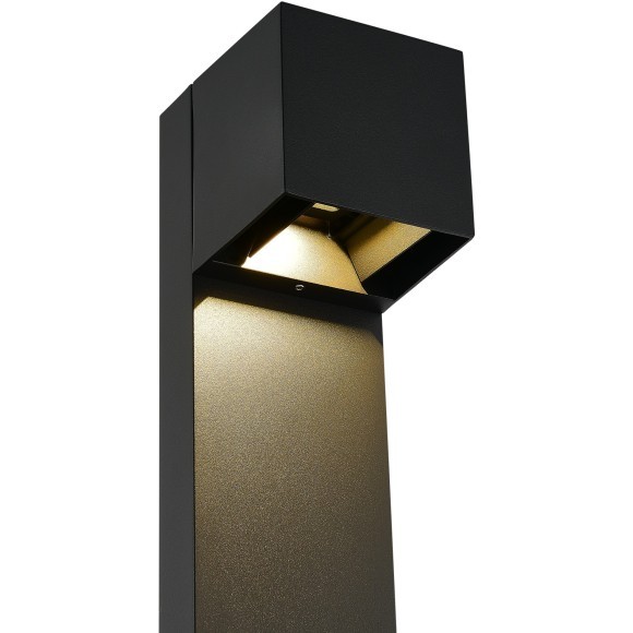 SL9513.405.01 Светильник уличный наземный ST-Luce черный/черный LED 1*12W 2700K BRIK