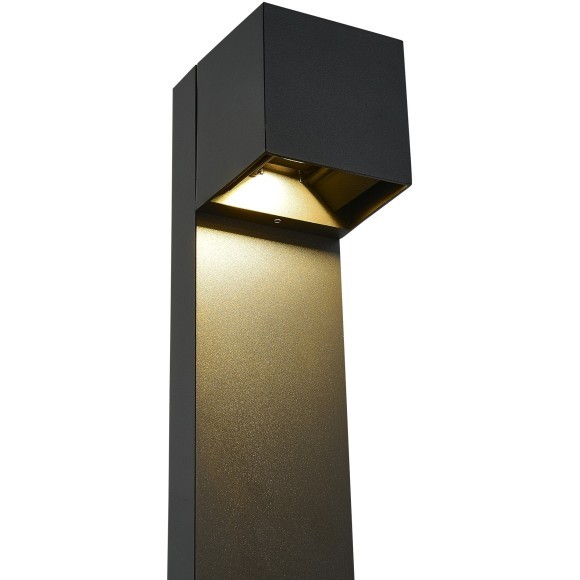 SL9513.405.01 Светильник уличный наземный ST-Luce черный/черный LED 1*12W 2700K BRIK