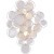 Бра Crystal Lux DESEO AP2 SILVER