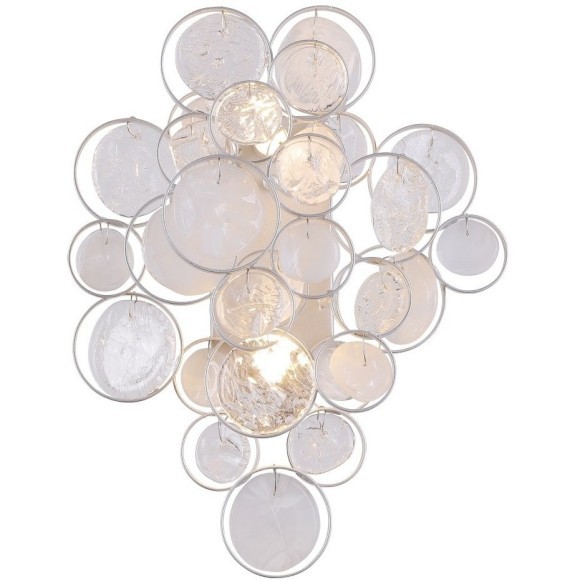 Бра Crystal Lux DESEO AP2 SILVER