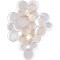 Бра Crystal Lux DESEO AP2 SILVER