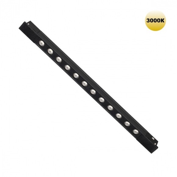 Трековый светильник для низковольт. шинопровода арт.135179-135180 IP20 LED 12W 48V 3000K 580Лм Novotech FLUM 359511