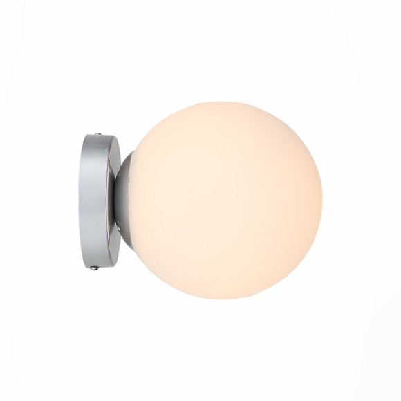 SL717.501.01 Светильник настенный Серебристый/Белый E27 1*40W ACINI