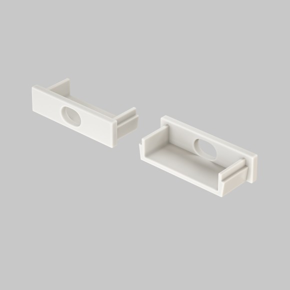 Комплект заглушек (для профиля ALM003S-2M) 10шт.  ALM003EC