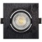 DK3021-BK Встраиваемый светильник, IP 20, 10 Вт, GU5.3, LED, черный, пластик
