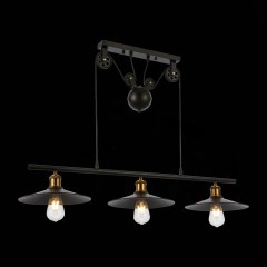 SLE120503-03 Светильник подвесной Черный/Черный E27 3*60W ESPERAZZA SLE120503-03 Светильник подвесной Черный/Черный E27 3*60W ESPERAZZA