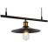 SLE120503-03 Светильник подвесной Черный/Черный E27 3*60W ESPERAZZA