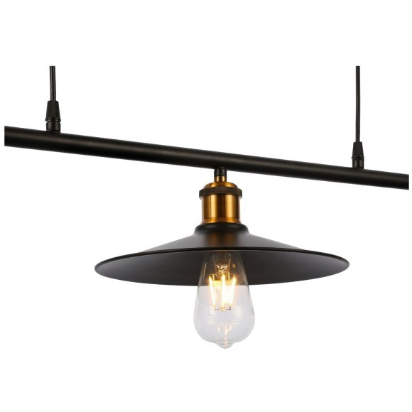 SLE120503-03 Светильник подвесной Черный/Черный E27 3*60W ESPERAZZA