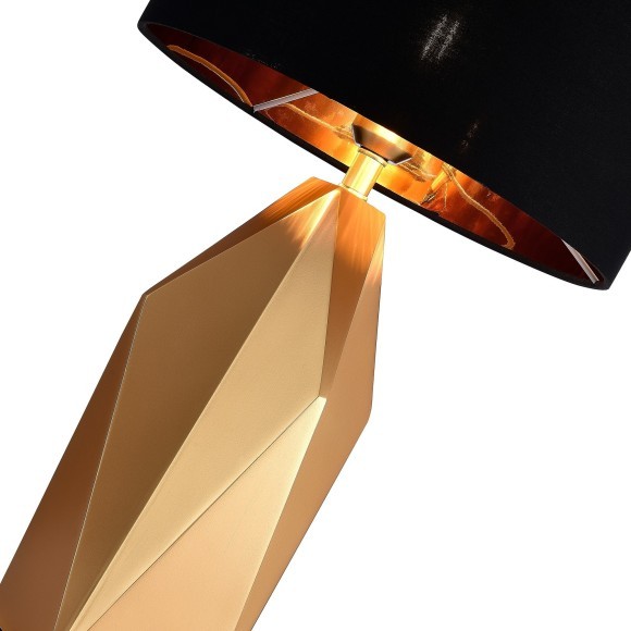 SL1004.204.01 Прикроватная лампа ST-Luce Золотистый/Черный E27 1*40W MARIONI SL1004.204.01 Прикроватная лампа ST-Luce Золотистый/Черный E27 1*40W MARIONI