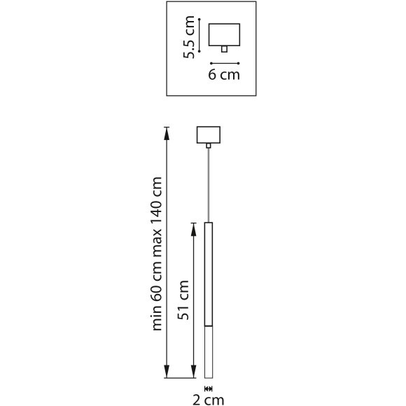 Подвес Tubo Lightstar LT7472472