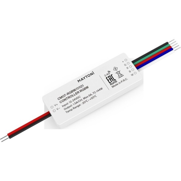 Контроллер для светодиодной ленты RGBW 72Вт/144Вт 01121