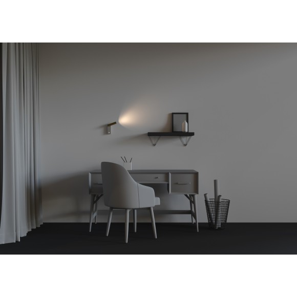 Настенный светильник (бра) Technical C078WL-L3WBS3K