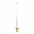 SL1211.503.01 ST Luce VARESE Подвес, GU10,1х5W, золотистый/белый, золотистый