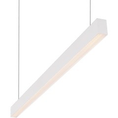 Линейный подвесной светильник 30W 125см 3000K DK9123-WH