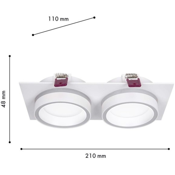 Точечный светильник Vasto 4650-2C