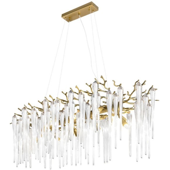 10350/1000L AB Подвесная люстра LOFT IT Waterfall