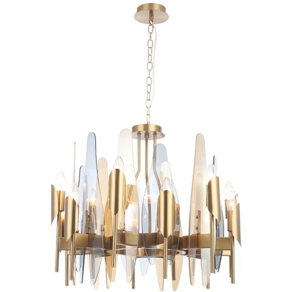 Люстра Crystal Lux CASA SP-PL12 BRASS