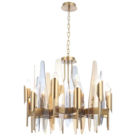 Люстра Crystal Lux CASA SP-PL12 BRASS
