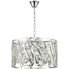 SL1103.113.08 Светильник подвесной ST-Luce Хром/Прозрачный,Хром E14 8*60W LETINA SL1103.113.08 Светильник подвесной ST-Luce Хром/Прозрачный,Хром E14 8*60W LETINA