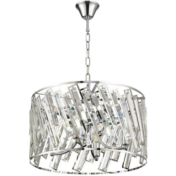 SL1103.113.08 Светильник подвесной ST-Luce Хром/Прозрачный,Хром E14 8*60W LETINA