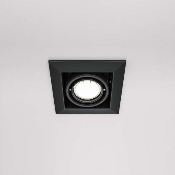 Встраиваемый светильник Maytoni DL008-2-01-B Metal Modern под лампу 1xGU10 50W Встраиваемый светильник Maytoni DL008-2-01-B Metal Modern под лампу 1xGU10 50W