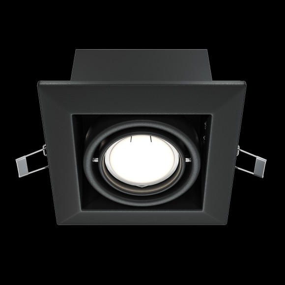 Встраиваемый светильник Maytoni DL008-2-01-B Metal Modern под лампу 1xGU10 50W Встраиваемый светильник Maytoni DL008-2-01-B Metal Modern под лампу 1xGU10 50W