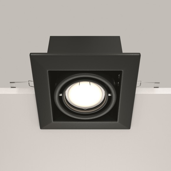 Встраиваемый светильник Maytoni DL008-2-01-B Metal Modern под лампу 1xGU10 50W Встраиваемый светильник Maytoni DL008-2-01-B Metal Modern под лампу 1xGU10 50W