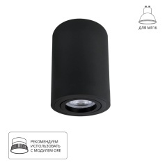 Точечный накладной светильник Arte Lamp SENTRY A1566PL-1BK