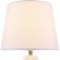 Декоративная настольная лампа Maytoni Z181-TL-01-W Calvin Table под лампу 1xE27 60W